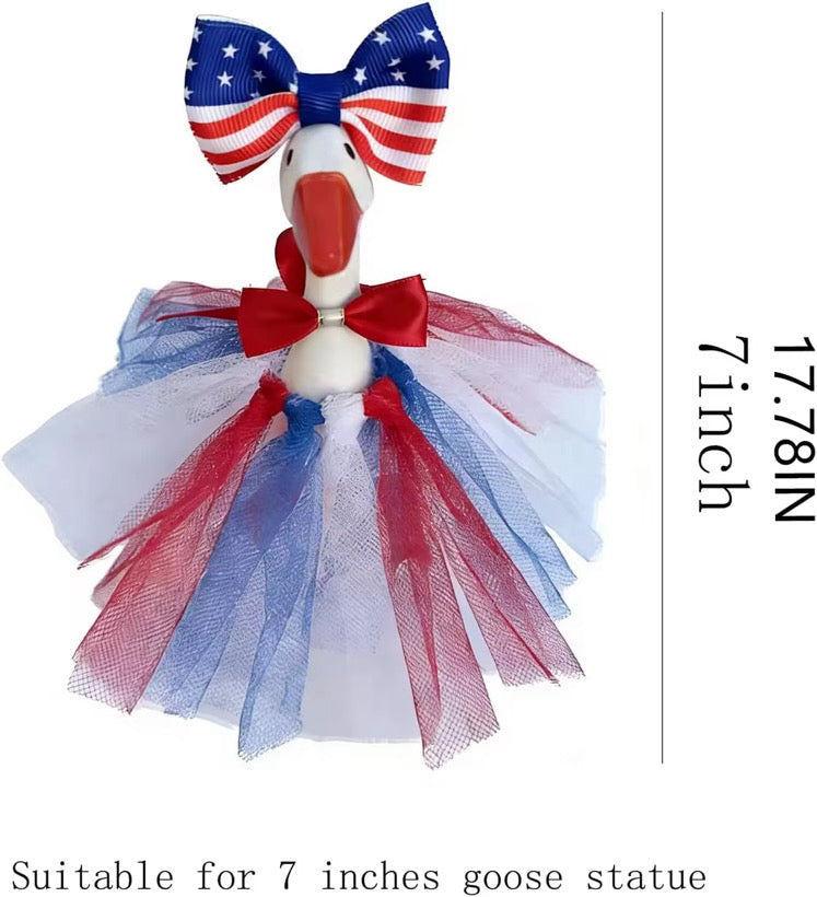 The Red, White & Goose Fit For Desktop Goose