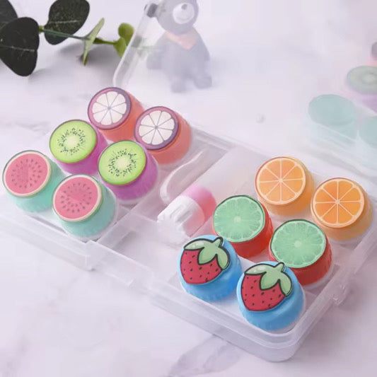 Fruit- Tasic Fruit Themed Contact Case Set