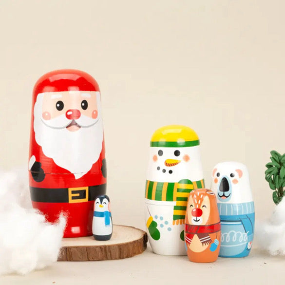 Holiday Nesting dolls