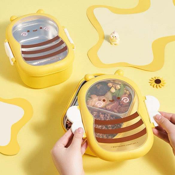 Bee Shaped Stainless Steel Lunch Container