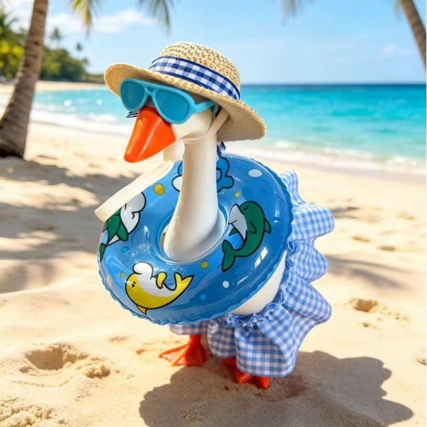Beach Vibes 7 Inch Goose Outfit
