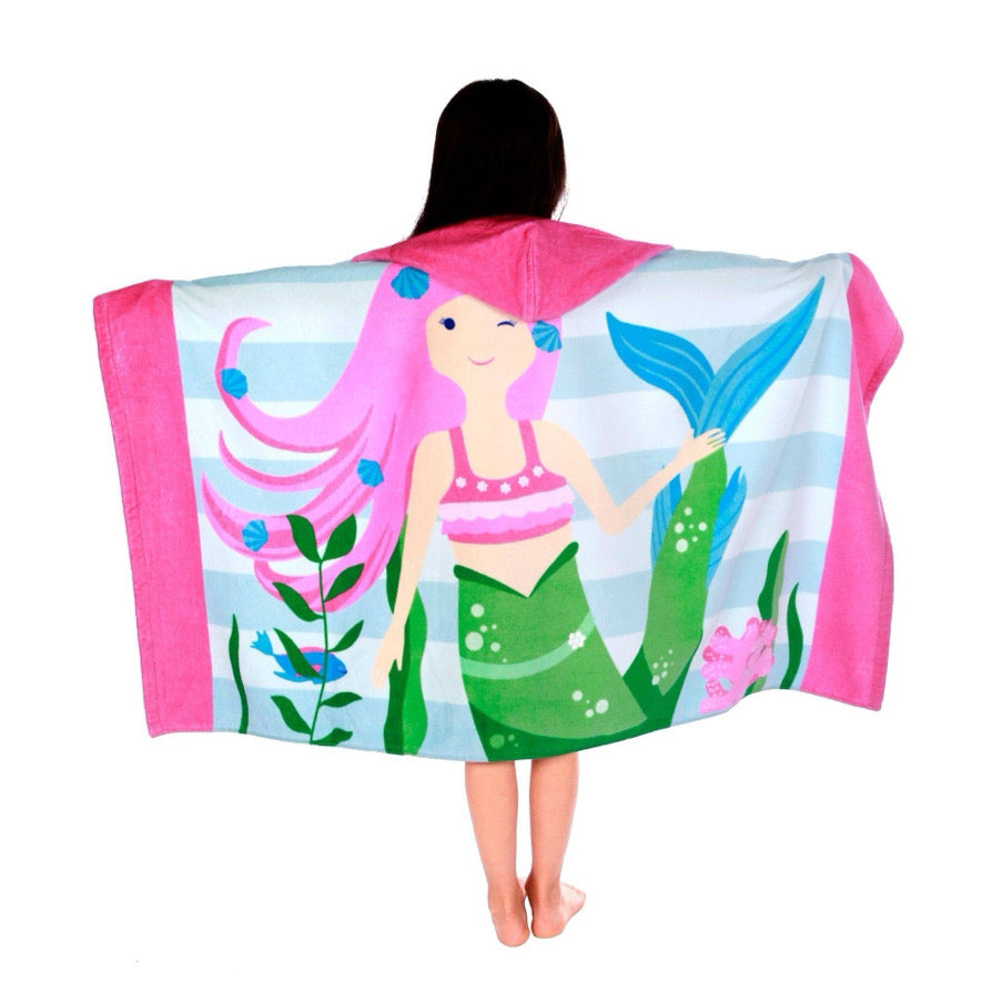 Adorable Hooded Bath Towels For Kids