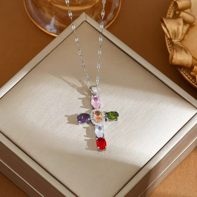 Viral Cross Necklace