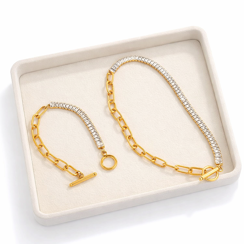 Chain Reaction Glam Necklace