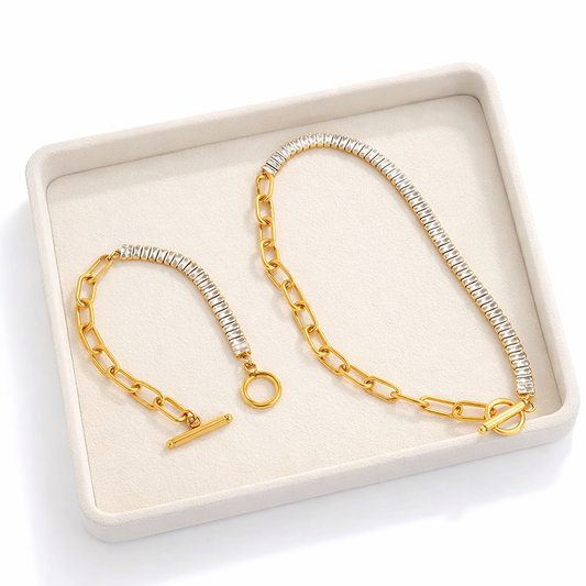 Chain Reaction Glam Necklace