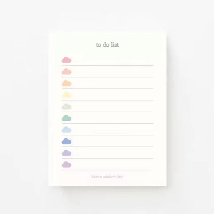 Cloud Memo To Do Note Pad