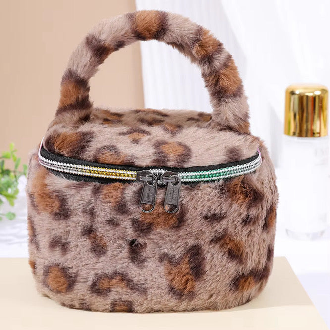 Untamed Leopard Beauty Bag