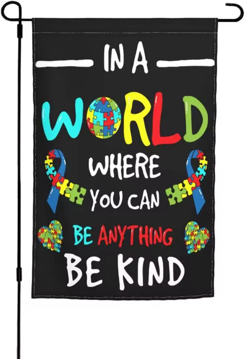 Autism Garden Flags