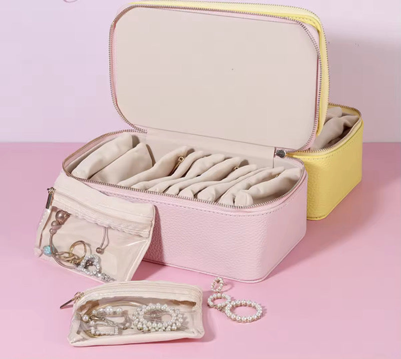 Jewelry Organizer With 12 Pouches