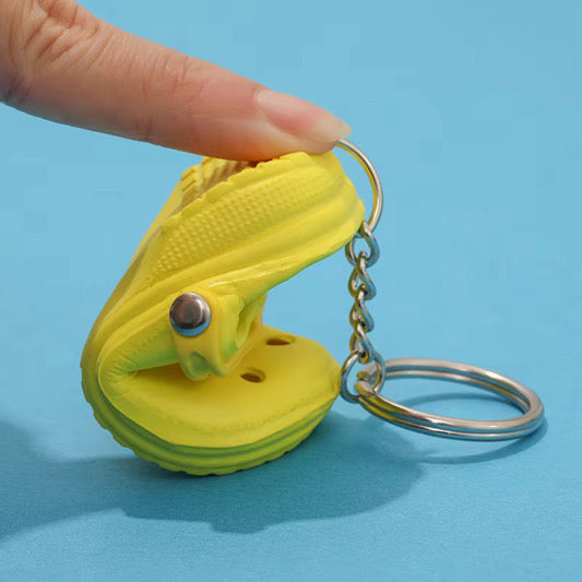 6 Piece Shoe Keychain Set