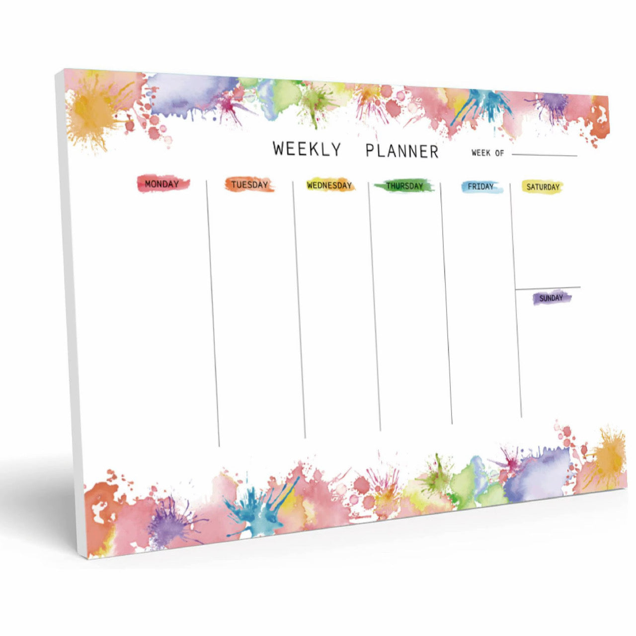 Tear Off Weekly Planners