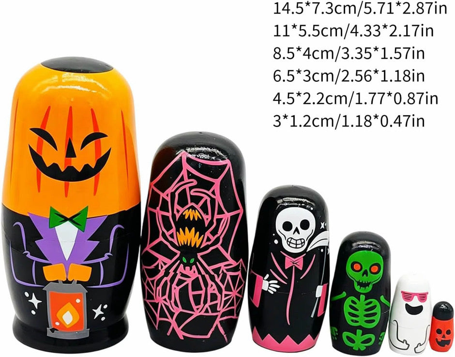 The Spooky Stack Nesting Doll Set