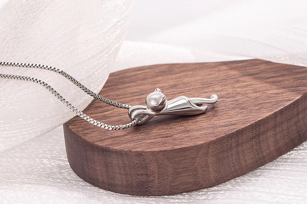 Little Mischief Cat Necklace