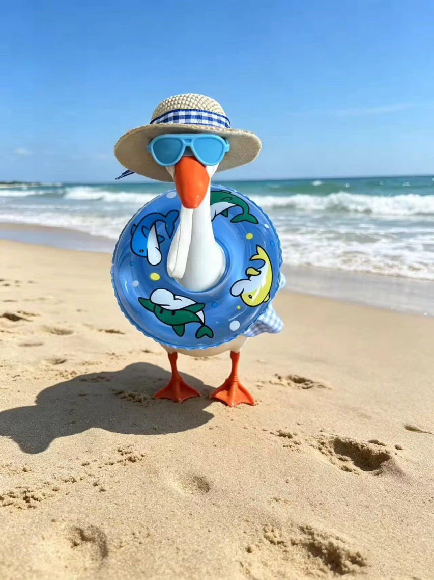 Beach Vibes 7 Inch Goose Outfit