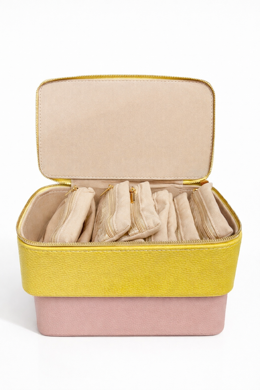 Jewelry Organizer With 12 Pouches