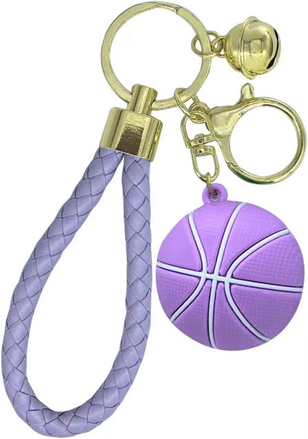 Hoop Dreams Basketball Keychain