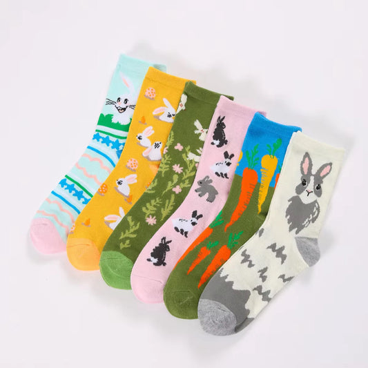 6 Pair Easter Sock Set