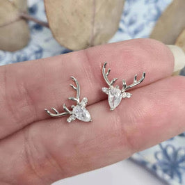 Reindeer Sparkle Studs