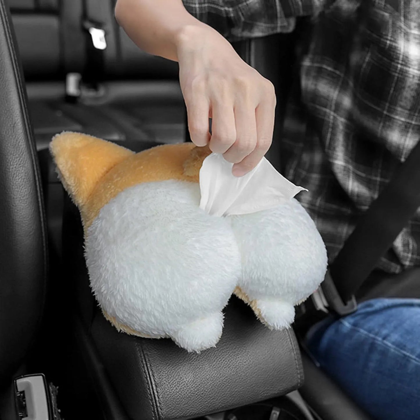 Corgi Booty Tissue Holder