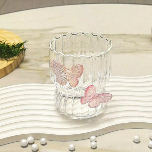 Flutterly Fabulous Glass
