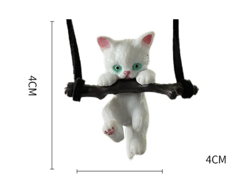 Swinging Cool Cat Car Accessory