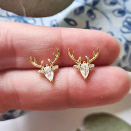Reindeer Sparkle Studs