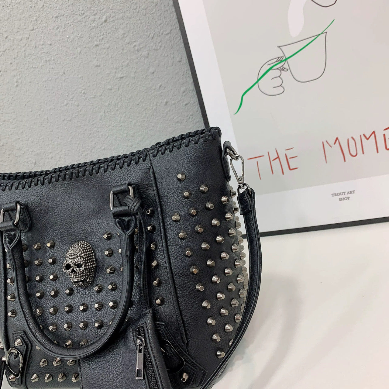 The Rebel Stud Purse