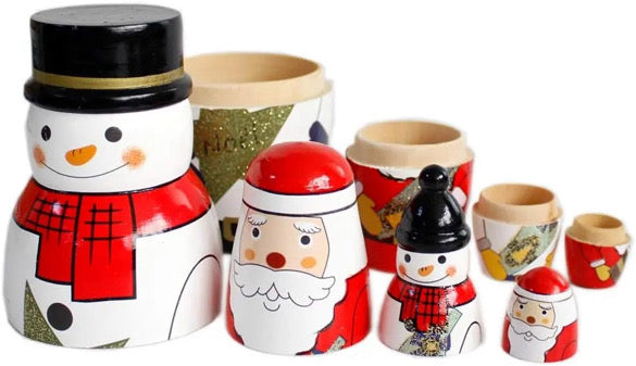 Holiday Nesting dolls