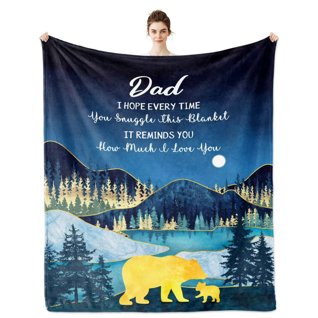 Fathers Day Blanket