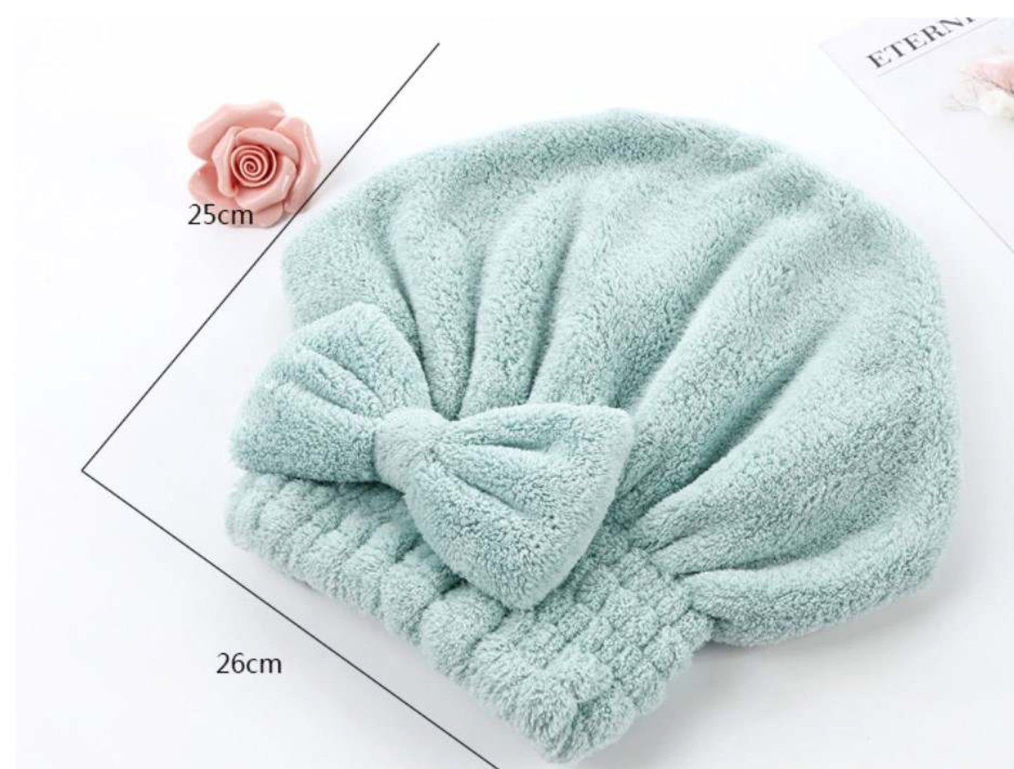 Bowlicious Microfiber Shower Caps