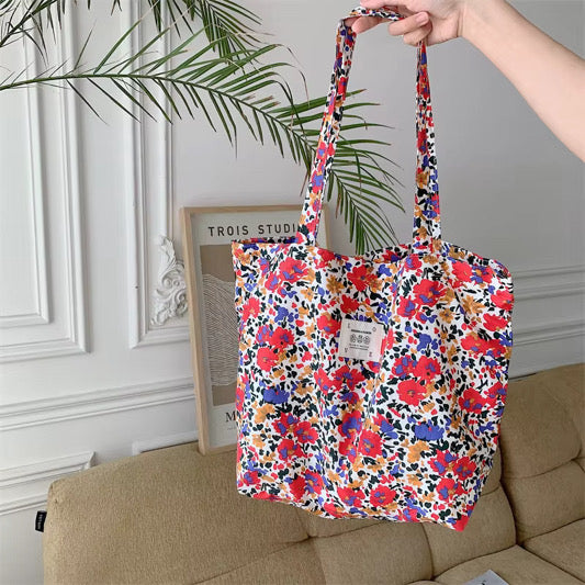 Floral Market Bag