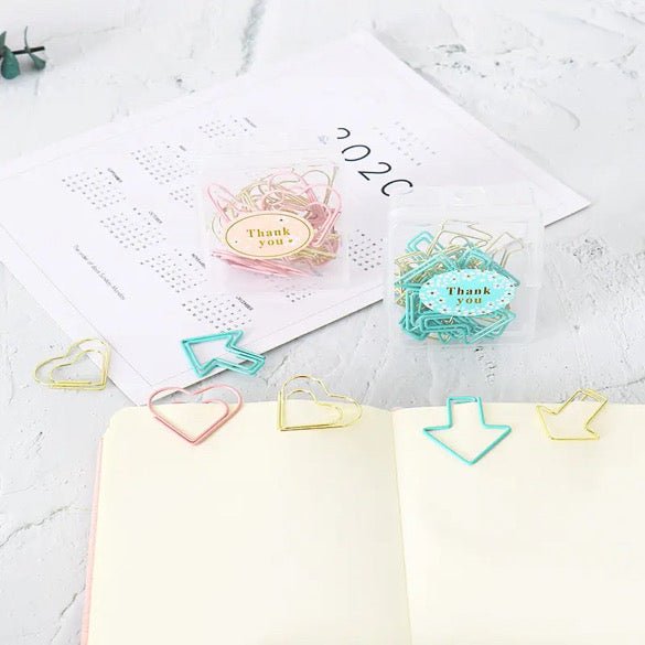 20 Piece Paper Clip Set