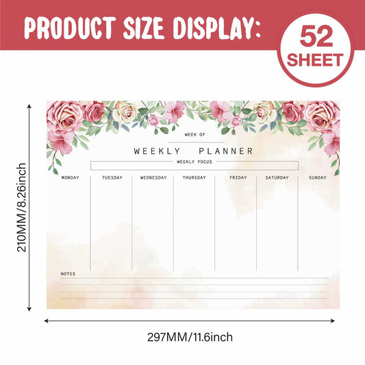 Tear Off Weekly Planners