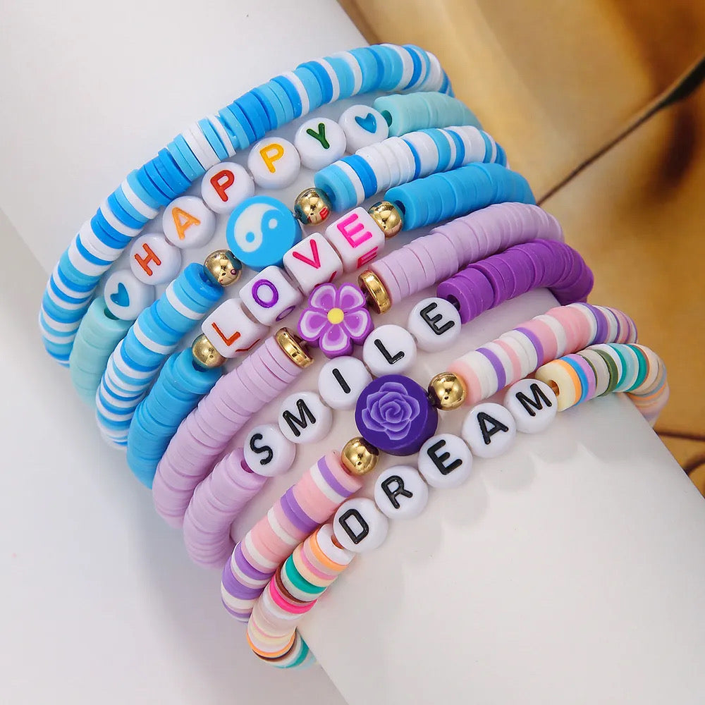 Friendship Bracelet Stacks