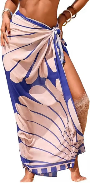 The Azure Breeze Coverup Skirt