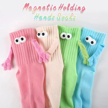 The Smiley Soulmates Magnetic Socks