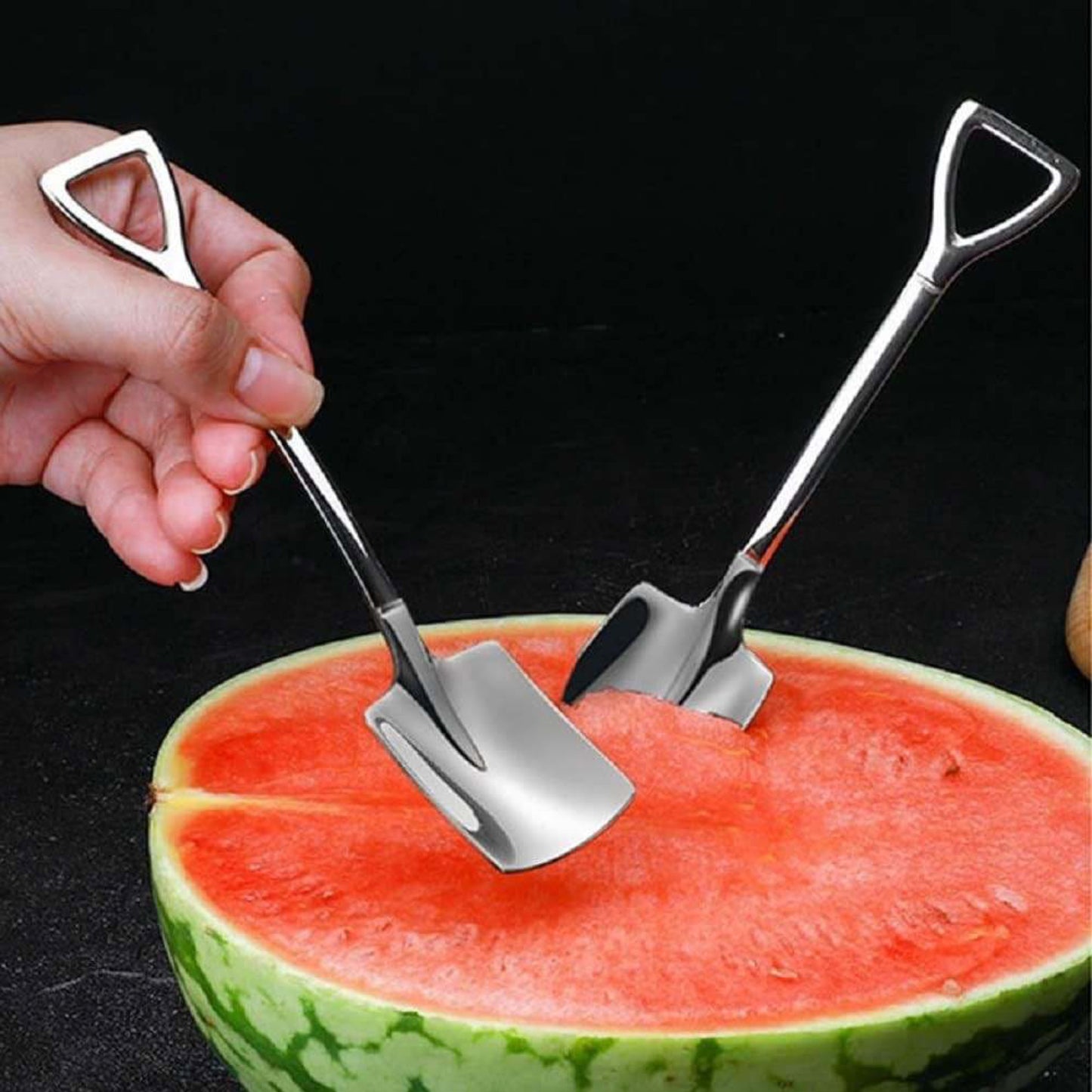 4 Piece Dessert Spoon Shovels