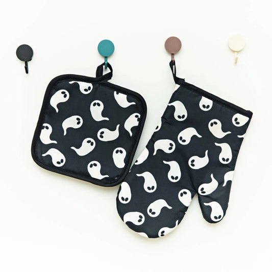 Halloween Mit and Hot pad set