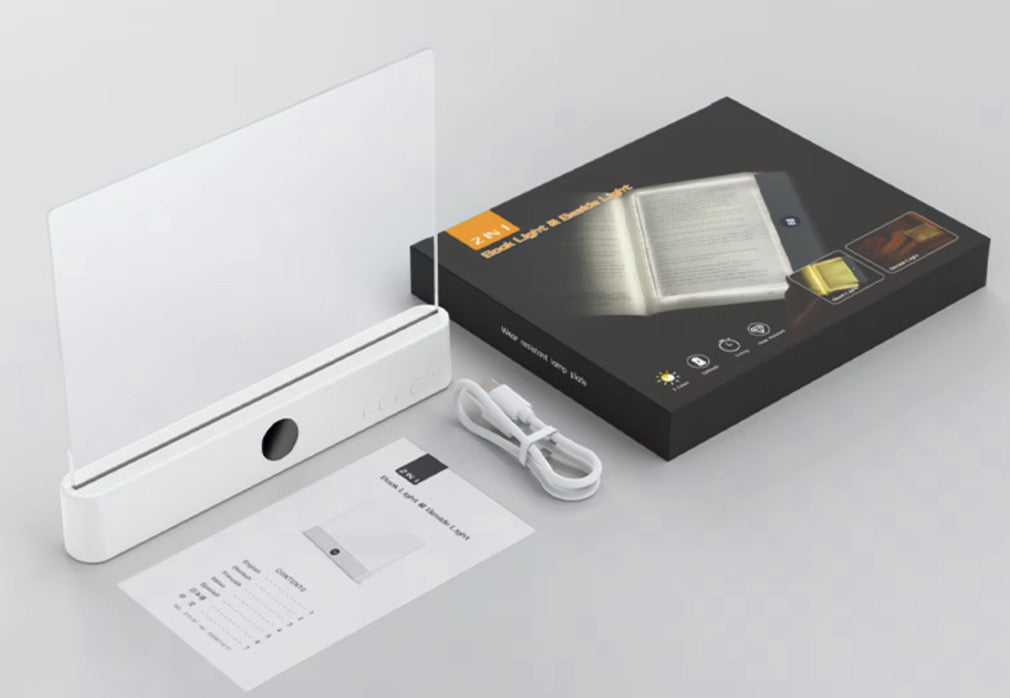 Double Duty Book Light AND Night Light