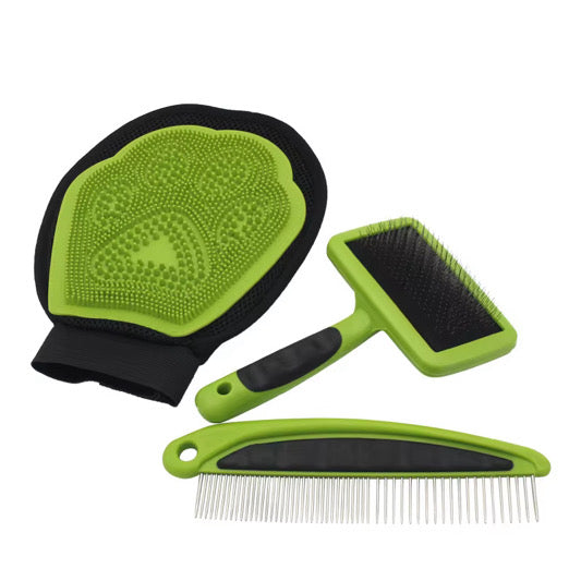 3 Piece Pet Groom Set