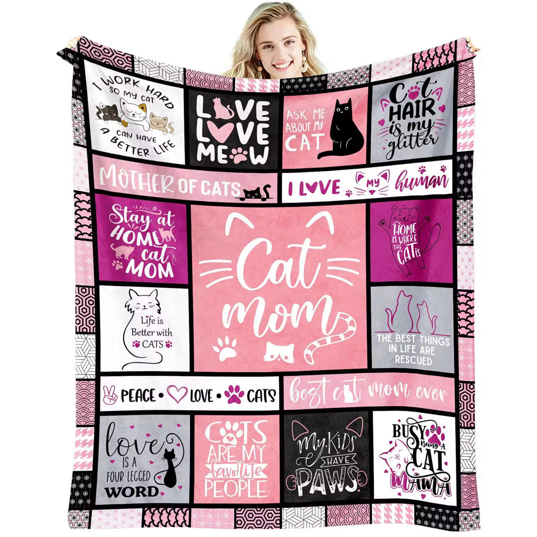 Dog & Cat Mom Blankets