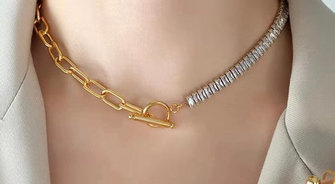 Chain Reaction Glam Necklace