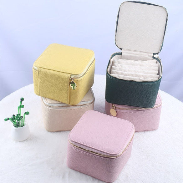 Jewelry Case With Zippered Bags