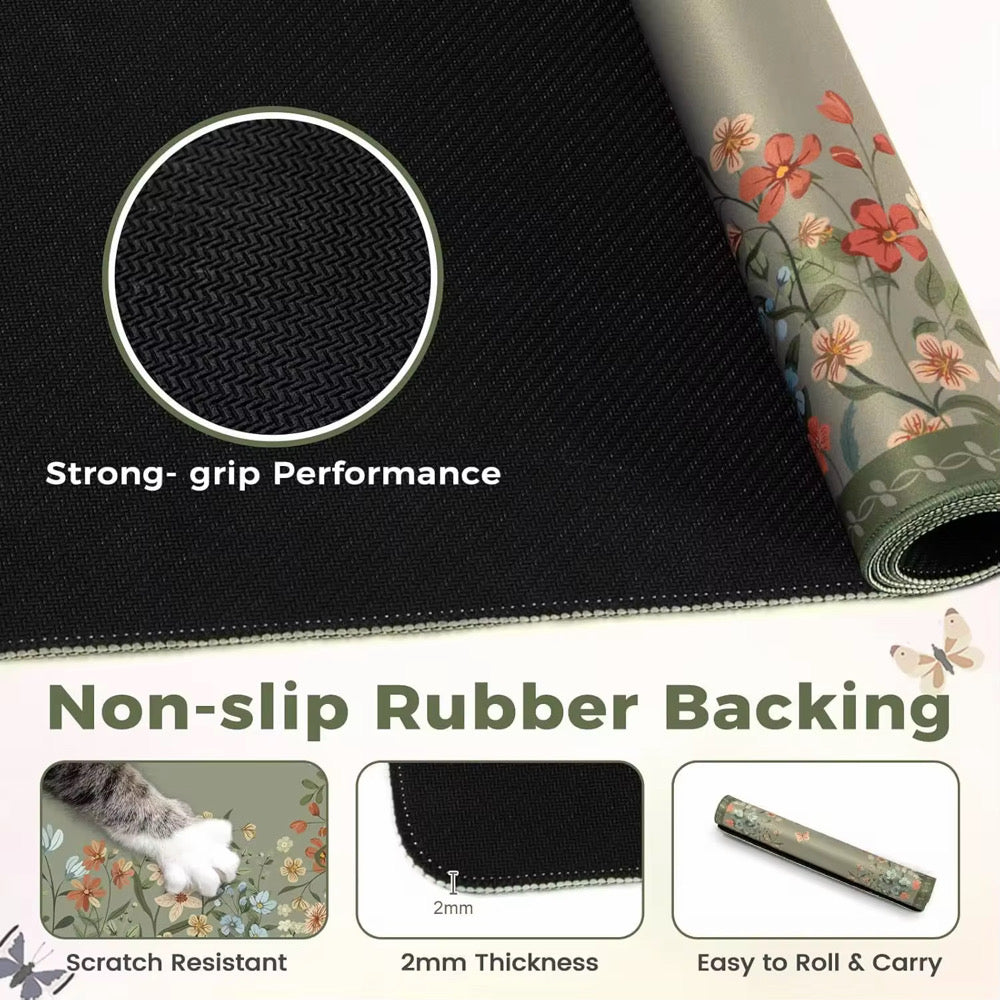 Floral Desk Pad
