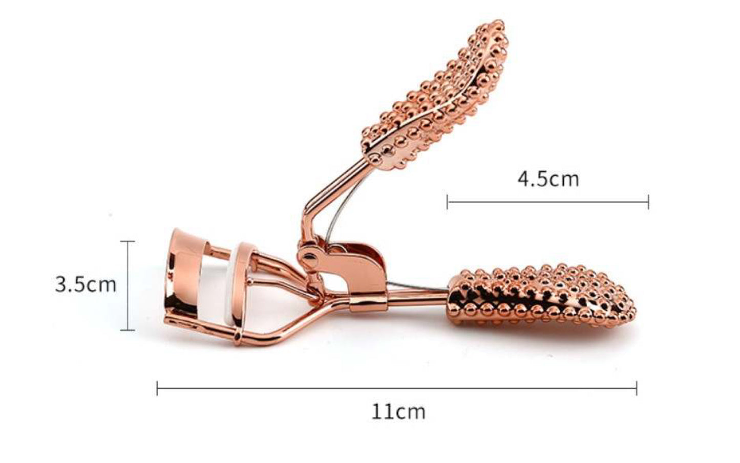 Rose Gold Studded Eyelash Curler