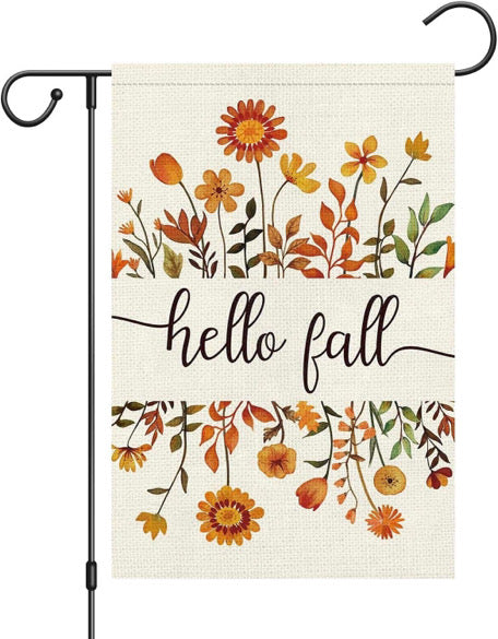 Fall & Thanksgiving Themed Garden Flags