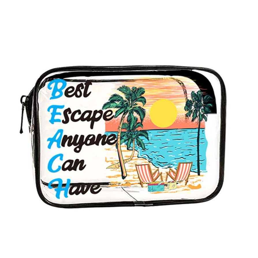 Beachy Beach Cosmetic Bags