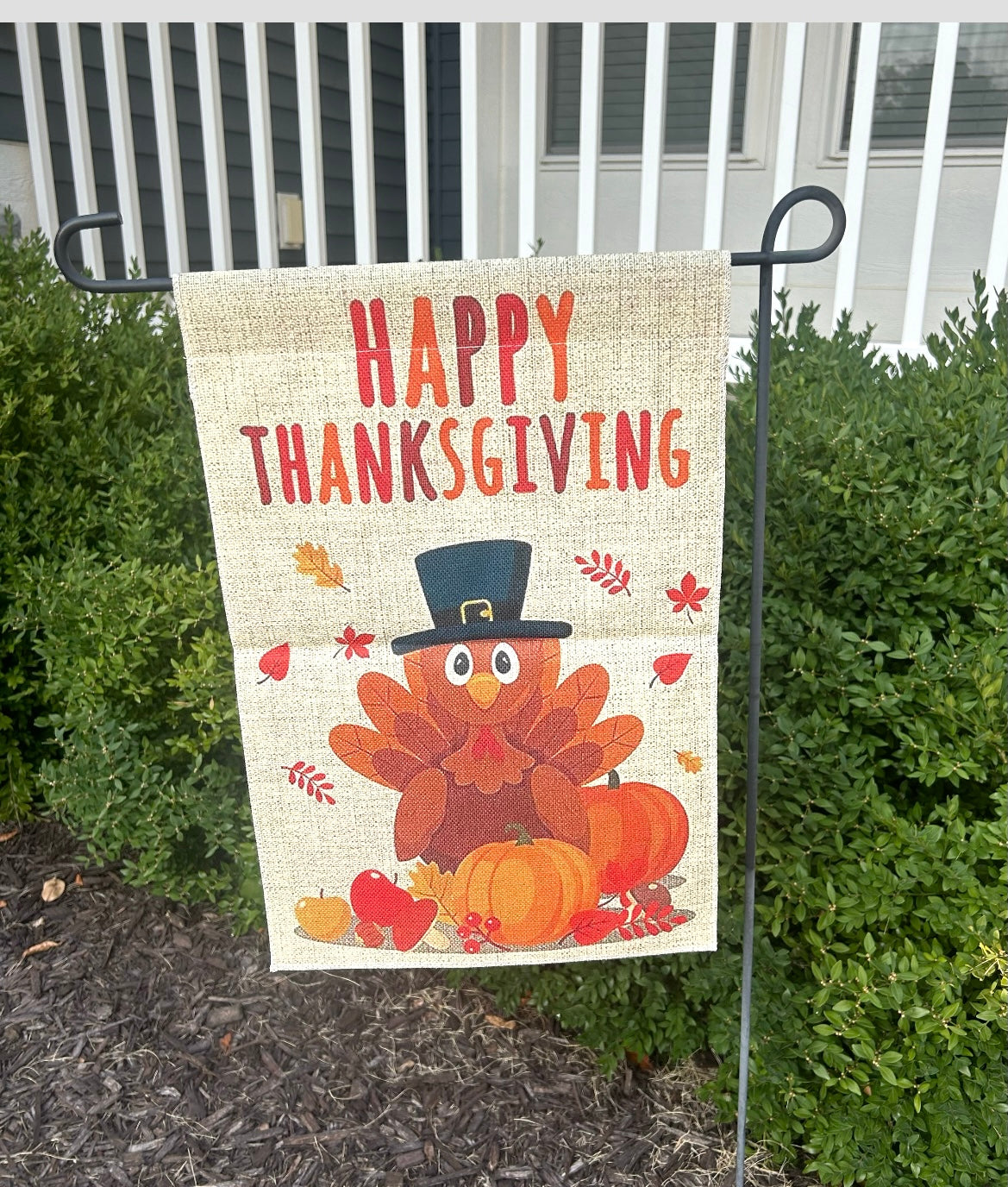 Fall & Thanksgiving Themed Garden Flags