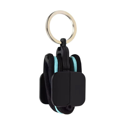 Hair Tie Keeper Keychain