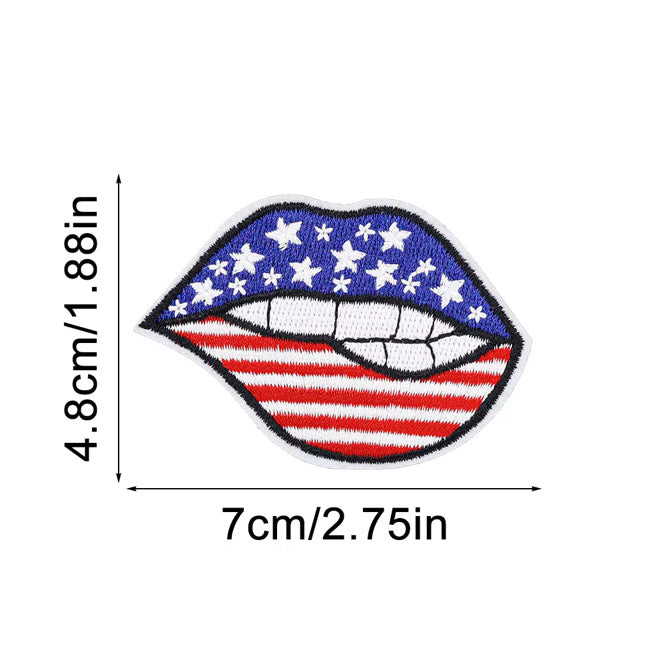Ameri-Patch Iron On Patches Set Of 10